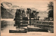 CPA -  Massif de la Tournette