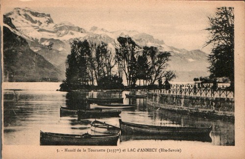 Cpa massif de la tournette - -,