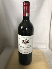 2000 Chateau Montrose Saint Estephe Charmoliie  No Cork Empty Bottle