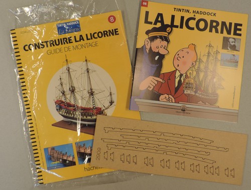 Tintin construire licorne - construire, la