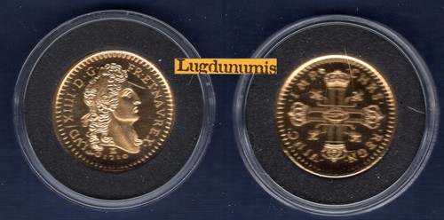 Médaille double louis - double, au