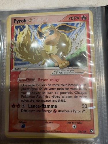 Carte pokemon pyroli star - pokemon,