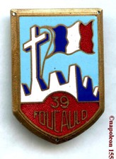 CHANTIER DE JEUNESSE 39 °Gr. Charles de Foucauld Fab Decat 3 Hole Leather