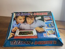 CEJI - Ancien Télécran + Cassette de jeux en Boîte- Modèle Rare Pour Collection