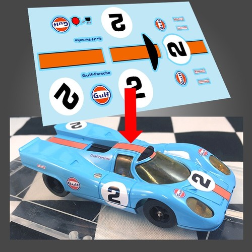 Stickers pour porsche 917 2 - stickers,