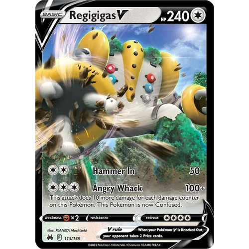 Pokemon tcg regigigas crz - pokemon, (crz