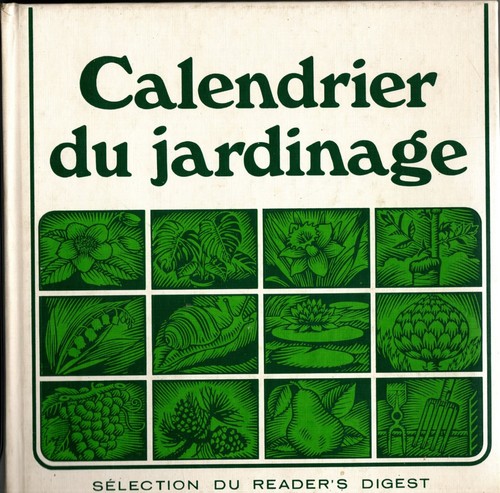 Calendrier jardinage - calendrier,