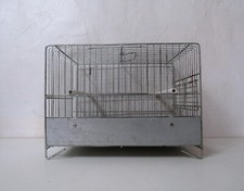 cage à oiseau zinc métal