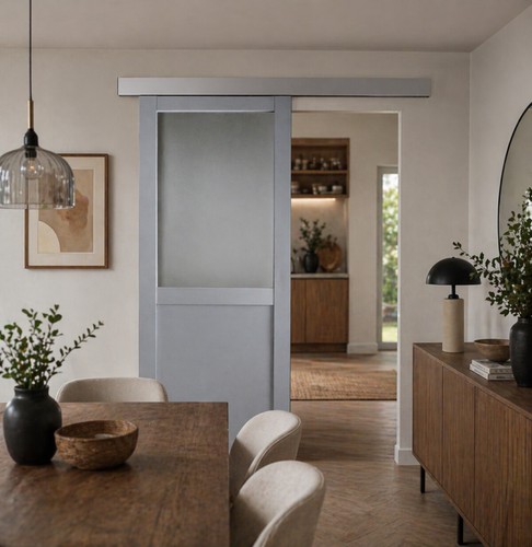 Porte coulissante athena gris - athena,