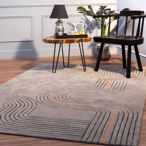 Tapis moderne esthétique - , en