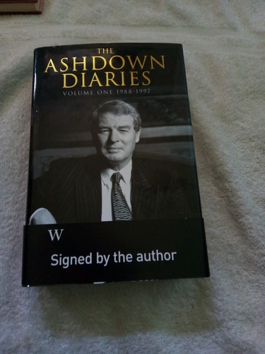 Signed hback the ashdown - dj,