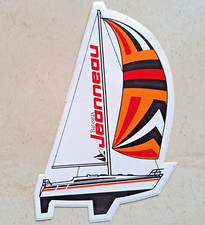 STICKER sticker JEANNEAU 1975 old sailboat boat Les Herbiers marine mer