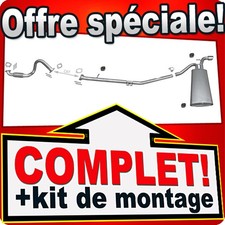 Ligne pot d'échappement pour