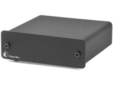 Audio - Phono Box DC - MM/MC Phono preamp with line Output (Black)