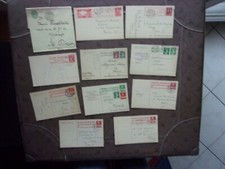 SUISSE - lot d entiers postaux