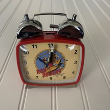 Roy Rogers and Trigger - METAL ALARM CLOCK, Schylling, Working, TESTED!