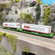 Wagon à double poche Sdggmrss, T3000e, "MarsLogistics", CFL Cargo, Ep. VI - MARK