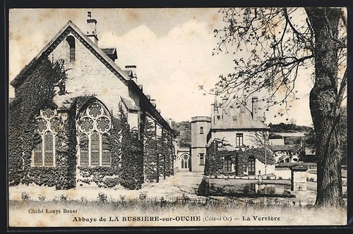 Cpa bussiere sur ouche - la, bussiere-sur-ouche