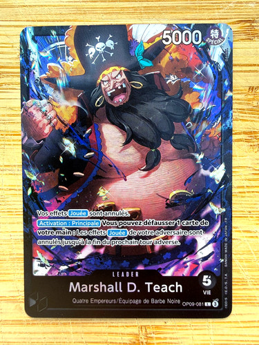 Carte one piece marshall - one, d