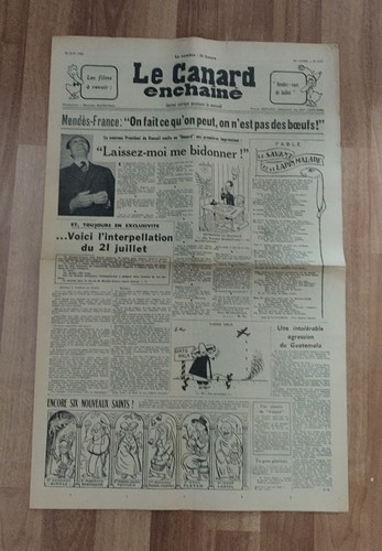 Canard enchainé 1757 du - canard,