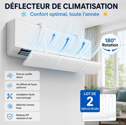 Lot déflecteurs clim - 2,