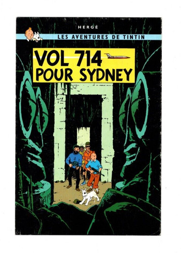 Carte postale tintin 090 - tintin, n°090