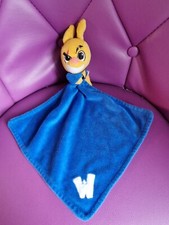 Doudou Kangourou Walibi - Mouchoir bleu