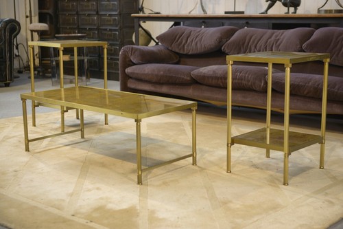 Ensemble table basse 2 - basse, et