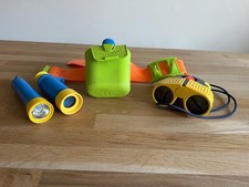 Ceinture de survie vintage Fisher Price pour camping, randonnée et nature...