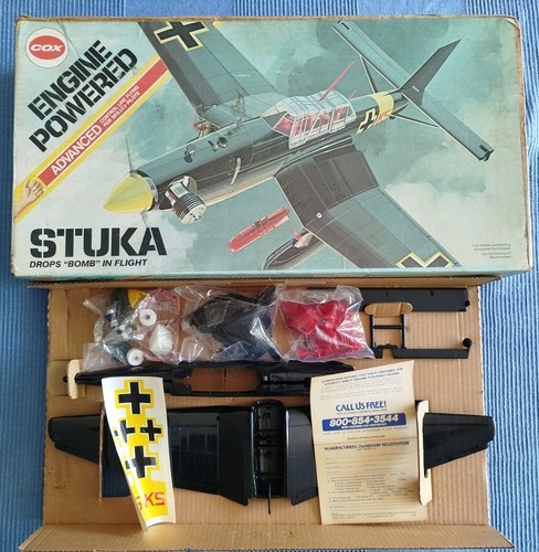 Cox graupner 4901 stuka - cox®,