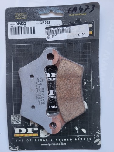 Plaquettes frein arriere - plaquettes,