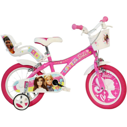 Vélo barbie fille dino - barbie,