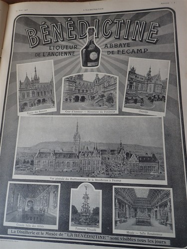 Benedictine fecamp liqueur - benedictine,