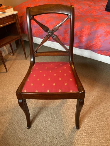 Chaise acajou louis - chaise,