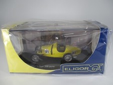 AT904 ELIGOR 1/43 CAR BUGATTI TYPE 35B #31 YELLOW 1929 REF 101565 NEW CONDITION