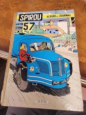 1956 French Spirou Et Fantasio Album #57 Title "La Memoire Du Futur" By Dupuis