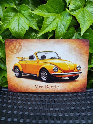 Plaque métal volkswagen