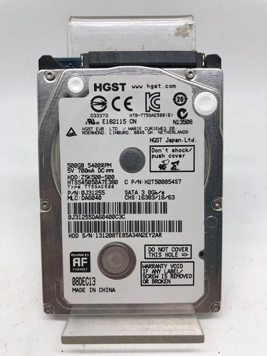 Disque dur interne hgst - dur, 500go