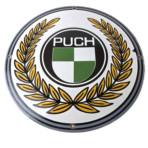 Vintage puch sign - sign,