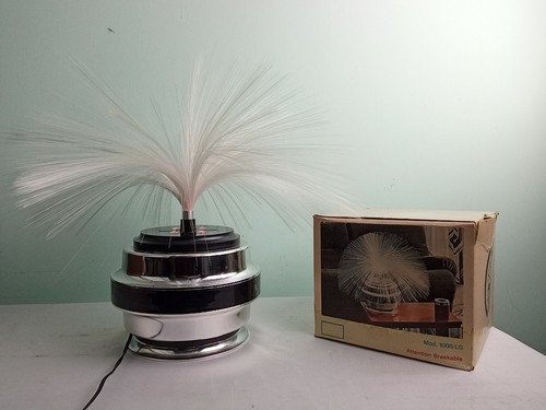 Lampe space age fibre optique - age,