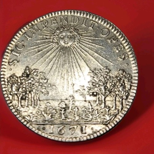 Rate jeton argent louis xiv - argent,