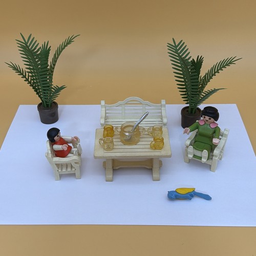 Playmobil salon jardin - playmobil,