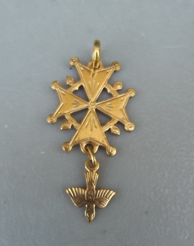 Ancienne croix huguenote - ancienne,