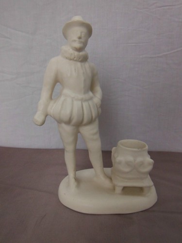 Soldat encrier faience - encrier,