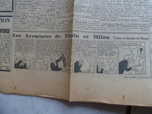 Tintin journal soir num - journal,