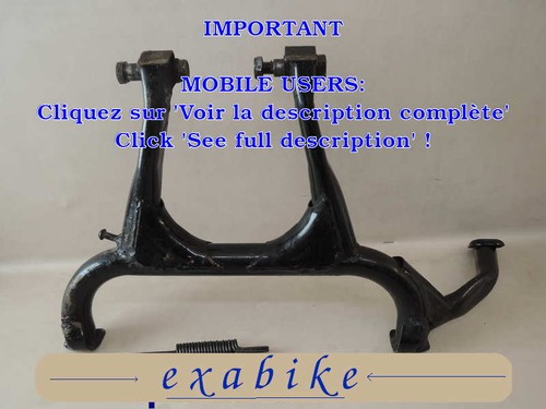 Bequille centrale pour - centrale,