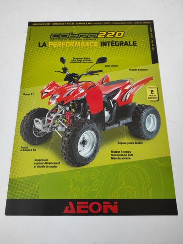 Quads aeon cobra - 220, de