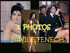 3 PHOTOS  -   Edwige FENECH