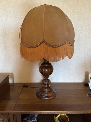 Lampe table bois - de,
