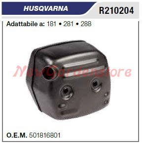 Silencieux husqvarna pour - silencieux,